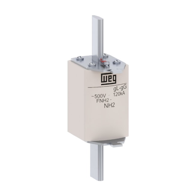 Fusível NH gL/gG Retardado 400A 120 kA em 500 Vca FNH2-400U WEG-0007d689-4896-47f8-aff3-3f121a144c1d