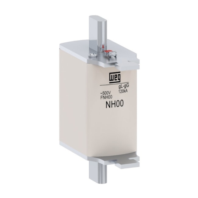 Fusível NH gL/gG Retardado 50A 120 kA em 500 Vca FNH00-50U WEG-85a4e8f3-30c6-4a69-8ce6-15dc9949e291
