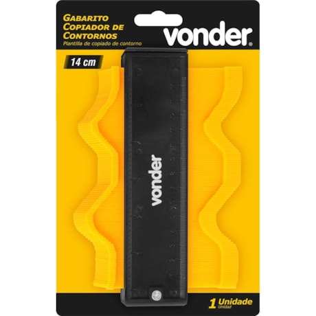 Gabarito Copiador de Contornos 14cm 3595014000 VONDER-800839cb-06e5-4e47-b19d-79e53c794c08