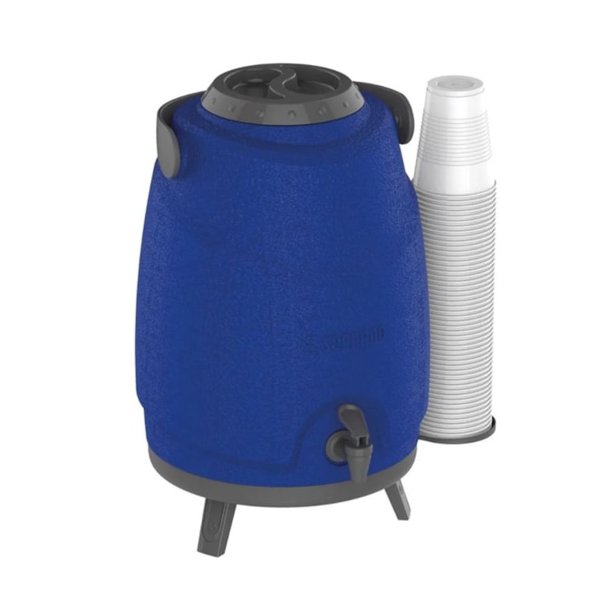 Galão Térmico 12 Litros Azul Tripé com Torneira 09000.0018.55 SOPRANO-9fb8e84a-d172-42ec-978a-e7dc2f149649