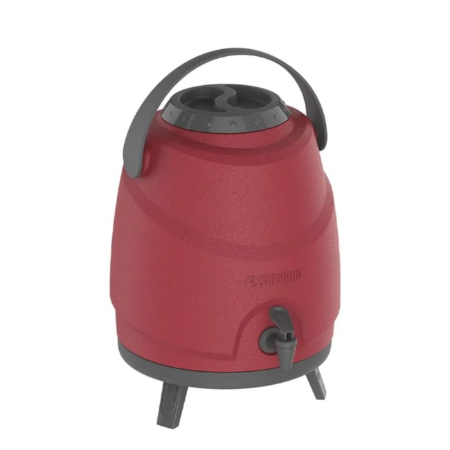 Galão Térmico 9 Litros Vermelho Tripé com Torneira 09000.0017.17 SOPRANO-aea56da1-a1dc-414f-93d8-340f20c18581