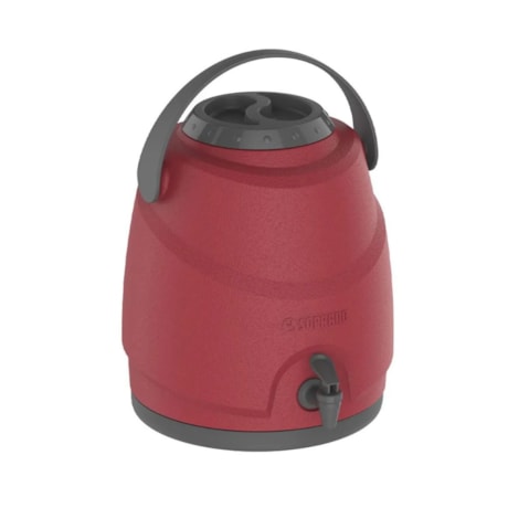 Galão Térmico 9 Litros Vermelho Tripé com Torneira 09000.0017.17 SOPRANO-72a6e8a8-b562-40e4-97da-fbfb9b275883