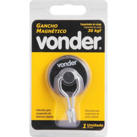 Gancho Magnético Cromado 38mm 30kgf 3599038030 VONDER-8d0e4c64-0fc2-46d8-8c51-809bb390d330