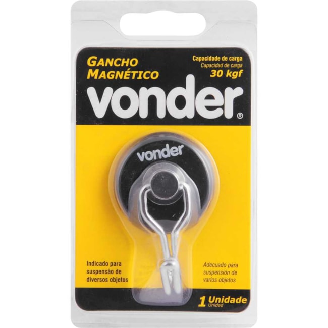 Gancho Magnético Cromado 38mm 30kgf 3599038030 VONDER-eda773f6-40bb-4cc0-9c47-8e42b6086c09