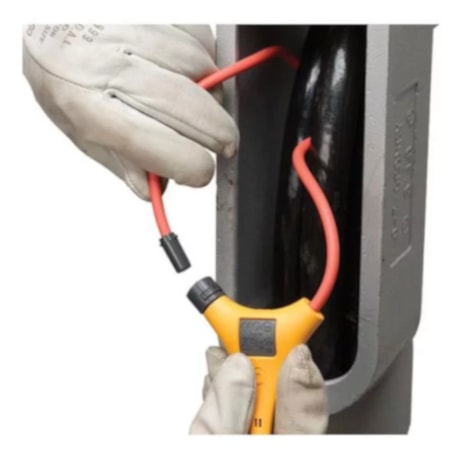 Garra Corrente Flexível para Multímetro 2500A 10