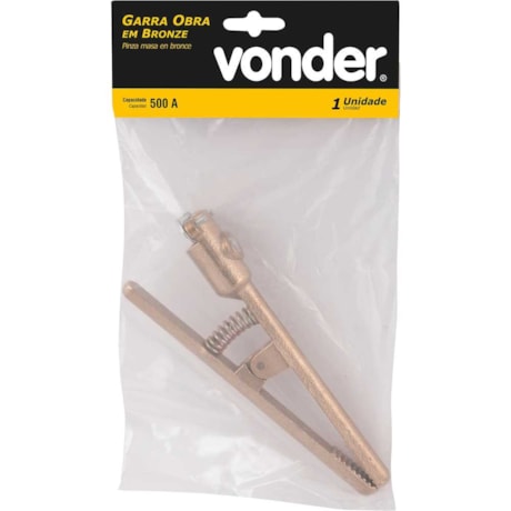 Garra Negativa/Obra para Solda 500 A Bronze 7440000500 VONDER-642f39ca-ef92-4c03-9be1-a7acdd795815