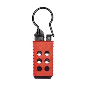 Garra Plástico 6 Furos 4mm Gancho 35mm Alça GP64AP TAGOUT