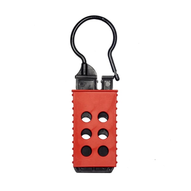 Garra Plástico 6 Furos 4mm Gancho 35mm Alça GP64AP TAGOUT-06844ecd-8525-4206-a255-8a830061ff42