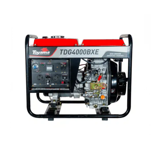 Gerador a Diesel 3.3/3 KVA Monofásico 110/220V 4 Tempos Elétrico/Manual TDG4000BXE TOYAMA-2f801564-3430-4261-b557-95c5e82dcc20