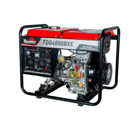 Gerador a Diesel 3.3/3 KVA Monofásico 110/220V 4 Tempos Elétrico/Manual TDG4000BXE TOYAMA-f44bb621-5d99-4068-85da-ccf1c49dcc5a