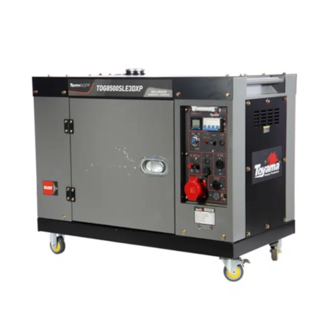 Gerador a Diesel 7.5/7 KVA Trifásico 220V e Monofásico 110V 4 Tempos Partida Elétrica TDG8500SLE3DXP TOYAMA-40ba3115-4ccf-4dd7-84a0-234b2e99f597