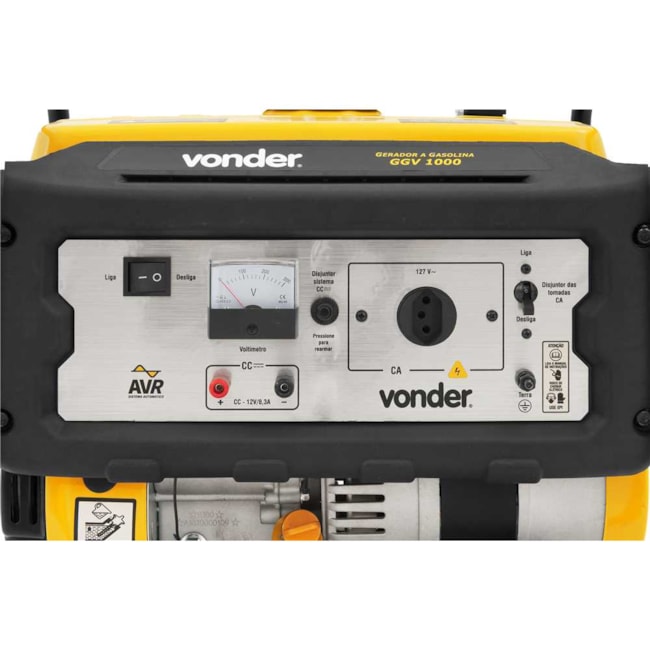 Gerador a Gasolina 0.9/1.0 KVA 1.000W Monofásico GGV 1000 VONDER-00b80186-18cf-43b8-97b4-7b94575f5c18