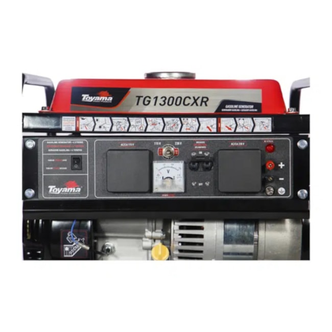 Gerador a Gasolina 1,25KVA 4 Tempos 110/220V Partida Manual TG1300CXR TOYAMA-a93e6caf-8bf7-49b2-b732-79dfcdc55fdd