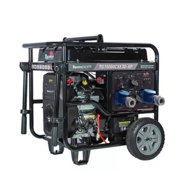 Gerador à Gasolina 17 KVA Trifásico 4 Tempos Partida Elétrica 220V TG15000CXE3D-XP TOYAMA-864160c4-d34c-4c12-b84d-31c2b9321937