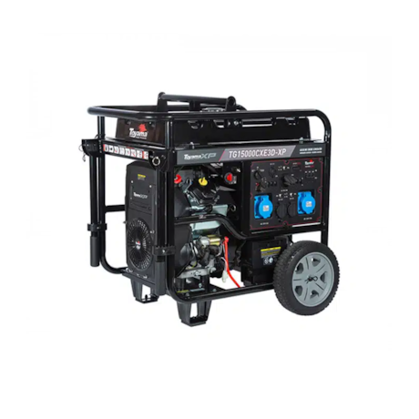 Gerador à Gasolina 17 KVA Trifásico 4 Tempos Partida Elétrica 220V TG15000CXE3D-XP TOYAMA-9821e7f5-d84a-4c24-9213-33156983cbae