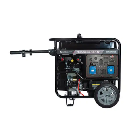 Gerador à Gasolina 17 KVA Trifásico 4 Tempos Partida Elétrica 220V TG15000CXE3D-XP TOYAMA-5b954b69-29c0-435d-9302-2412c9368487