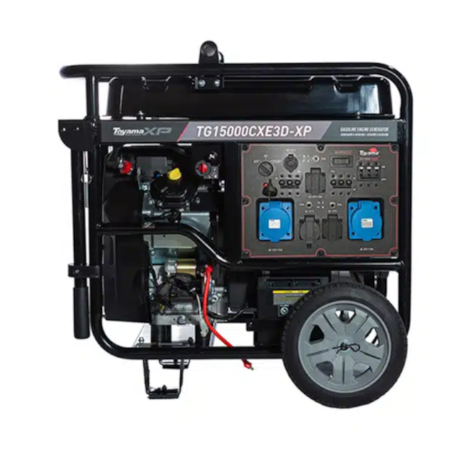 Gerador à Gasolina 17 KVA Trifásico 4 Tempos Partida Elétrica 220V TG15000CXE3D-XP TOYAMA-e598b351-fadb-4fc7-9596-d5433b86a755