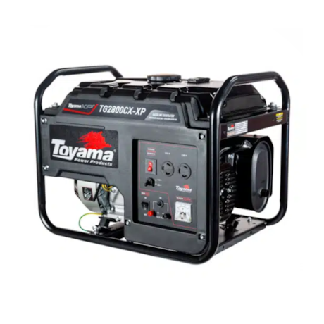 Gerador a Gasolina 2.2/2.5 KVA Monofásico 110/220V 4 Tempos Partida Manual TG2800CX-XP TOYAMA-b7ef938e-77ab-4fb4-a8f7-46365bd1791c