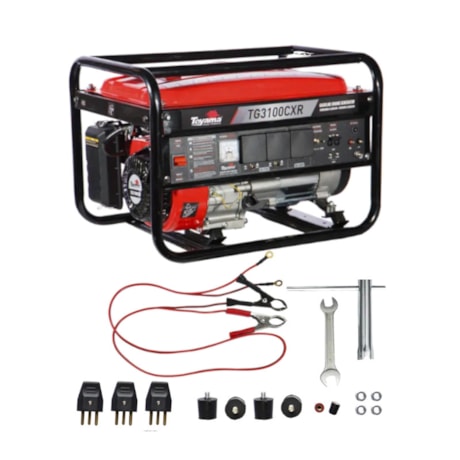 Gerador a Gasolina 3,1KVA 4 Tempos 110/220V Partida Manual/Elétrica TG3100CXR TOYAMA-aa4bb989-8d8a-45a3-b627-bbca86c5604b