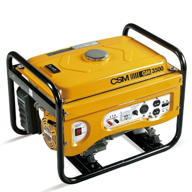 Gerador a Gasolina 3.500W 12V 4 Tempos 110V/220V GM 3500 CSM-d3654c5b-c0a9-4a24-a1aa-da8391e581a3