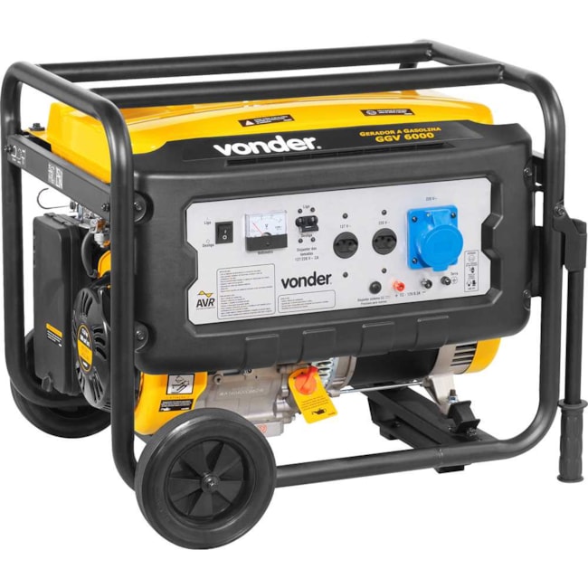 Gerador a Gasolina 5.5/6.0 KVA 6.000W Monofásico 127V/220V GGV 6000 VONDER-7df1ece9-b7ea-4c26-859f-f236490ade36