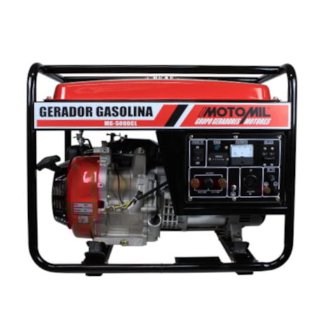 Gerador a Gasolina 5000W 110/220V 12V 4 Tempos MG-5000CL MOTOMIL-68773c8d-11f3-4281-9baa-46c60be4505e