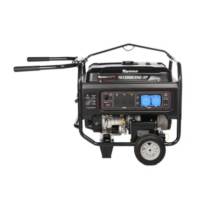 Gerador à Gasolina 9.5/10.5 KVA Monofásico 4 Tempos Partida Elétrica/Manual 110/220V TG12000CXNE-XP TOYAMA-a15d9a7e-51ad-49ba-96fe-bb9573980b4c