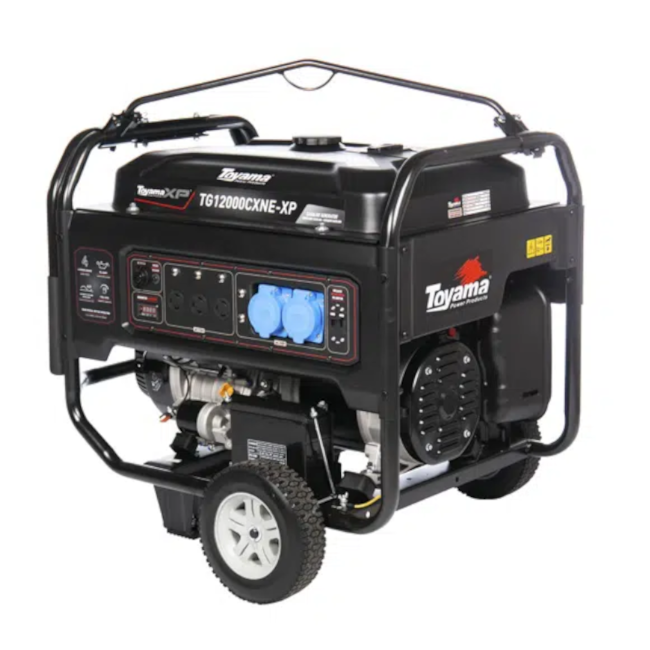 Gerador à Gasolina 9.5/10.5 KVA Monofásico 4 Tempos Partida Elétrica/Manual 110/220V TG12000CXNE-XP TOYAMA-8107703c-12e2-4e9a-89e9-cef84e938f04
