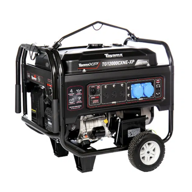 Gerador à Gasolina 9.5/10.5 KVA Monofásico 4 Tempos Partida Elétrica/Manual 110/220V TG12000CXNE-XP TOYAMA-9f057d33-eca2-4902-ad89-7cf04e33552a