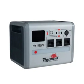 Gerador Bateria LiFePO4 Estação de Energia Portátil 1650W 60HZ Power Station TES1650PS TOYAMA
