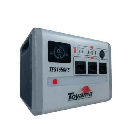 Gerador Bateria LiFePO4 Estação de Energia Portátil 1650W 60HZ Power Station 220V TES1650PS-220 TOYAMA-1f48d6ab-2cfa-400a-8018-86d9b820a75a
