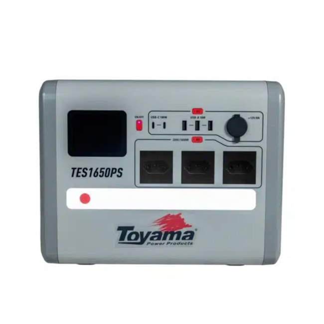 Gerador Bateria LiFePO4 Estação de Energia Portátil 1650W 60HZ Power Station 220V TES1650PS-220 TOYAMA-5d1803da-e323-465f-b444-2220eb95feec