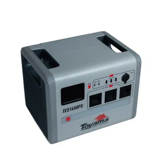 Gerador Bateria LiFePO4 Estação de Energia Portátil 1650W 60HZ Power Station 220V TES1650PS-220 TOYAMA-13ce3934-741f-404a-ac42-df3b7522ab0a