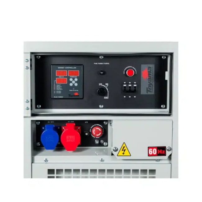 Gerador Diesel 11.0/12.5 KVA Trifásico 4T Partida Elétrica Cabinado TDWG12000SGE3 TOYAMA-e24faa39-5f24-4ec9-af69-9cb9afbcd338