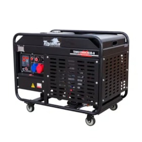 Gerador Diesel 11.0/12.5 KVA Trifásico 4T Partida Elétrica TDWG12000CXE3 TOYAMA