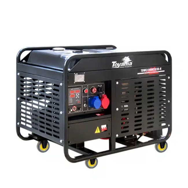 Gerador Diesel 11.0/12.5 KVA Trifásico 4T Partida Elétrica TDWG12000CXE3 TOYAMA-d944bd15-b238-4b3f-bf3d-b2c523548be5
