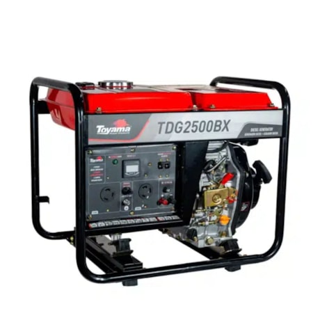 Gerador Diesel 2.0/2.2 KVA Monofásico Bivolt 115/230V Brushless Partida Manual TDG2500BX TOYAMA-4638b807-82a0-4873-a370-cc9fbd069bcf