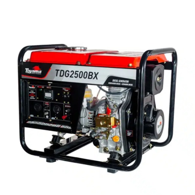 Gerador Diesel 2.0/2.2 KVA Monofásico Bivolt 115/230V Brushless Partida Manual TDG2500BX TOYAMA-843f82a5-ad04-4b33-b92f-62f0481bb2a5