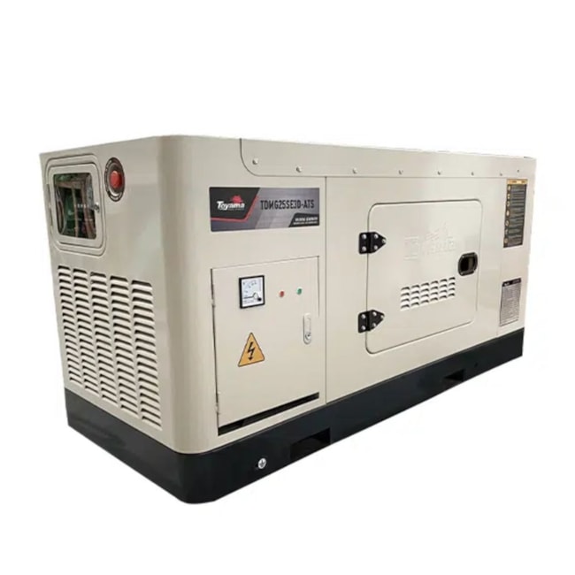 Gerador Diesel 25.0/27.5 KVA Trifásico 220V 4C Partida Elétrica TDMG25SGE3D-ATS TOYAMA-49385c5a-048e-443b-b076-2cdd057e1a07