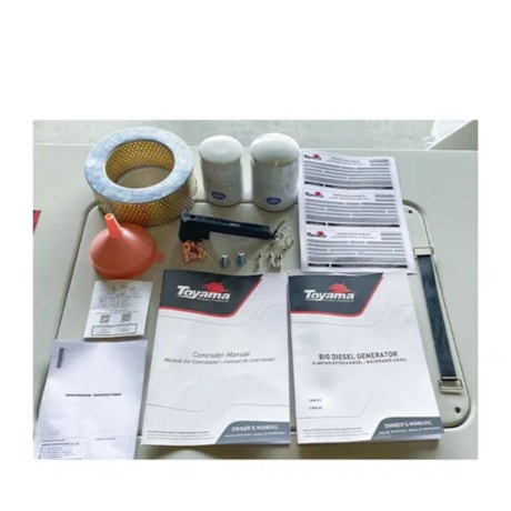 Gerador Diesel 25.0/27.5 KVA Trifásico 220V 4C Partida Elétrica TDMG25SGE3D-ATS TOYAMA-dcc10a81-7fa8-45a0-b54f-86041e254094