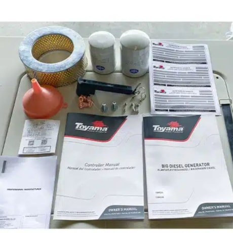 Gerador Diesel 25.0/40.0 KVA Trifásico 380V 4C Partida Elétrica Cabinado TDMG25SGE3-ATS TOYAMA-4d4f02ba-f0f5-4466-996f-a457f04029fa