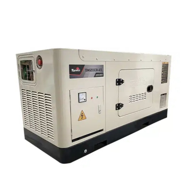Gerador Diesel 25.0/40.0 KVA Trifásico 380V 4C Partida Elétrica Cabinado TDMG25SGE3-ATS TOYAMA-2f4b7afd-2704-4f76-8d74-05c2873173bd