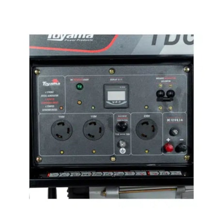 Gerador Diesel 5.0/5.5 KVA Monofásico 110/220V 4T Partida Manual TDG6500BX TOYAMA-a1fb00f0-66b1-44ce-ab74-aea0639a31f1