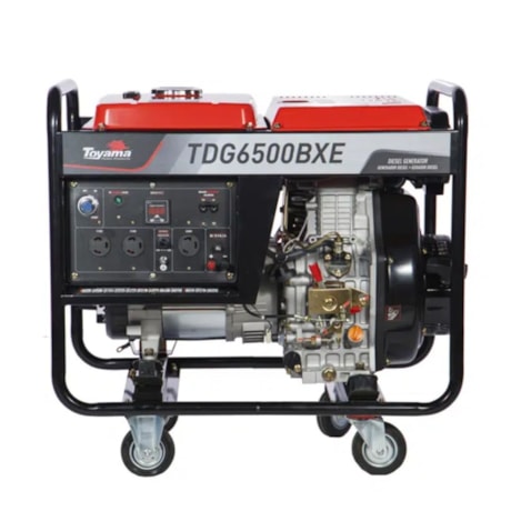 Gerador Diesel 5.0/5.5 KVA Monofásico 4T Partida Elétrica / Manual 110/220V TDG6500BXE TOYAMA-929ab480-3b64-4c62-9da5-d3af6de5bdba