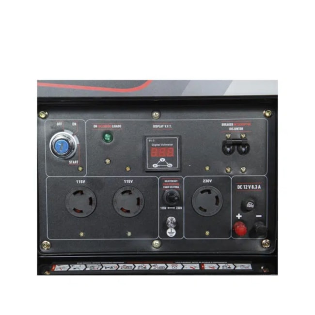 Gerador Diesel 5.0/5.5 KVA Monofásico 4T Partida Elétrica / Manual 110/220V TDG6500BXE TOYAMA-362739dd-9acc-43df-9462-1808013eaa20