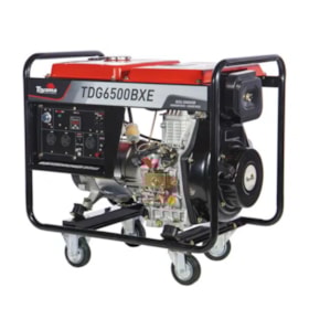 Gerador Diesel 5.0/5.5 KVA Monofásico 4T Partida Elétrica / Manual 110/220V TDG6500BXE TOYAMA