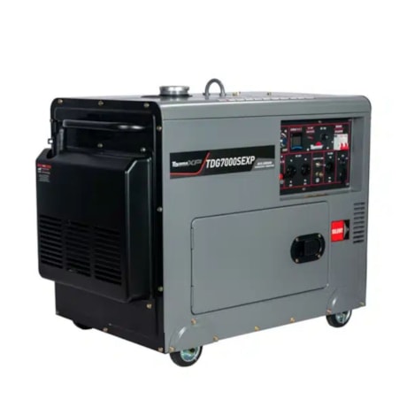 Gerador Diesel 5.5/6.0 KVA Monofásico 110/220V 4T Partida Elétrica Cabinado TDG7000SEXP TOYAMA-0241e3a4-9cba-4a3d-892b-bead1f91b44f