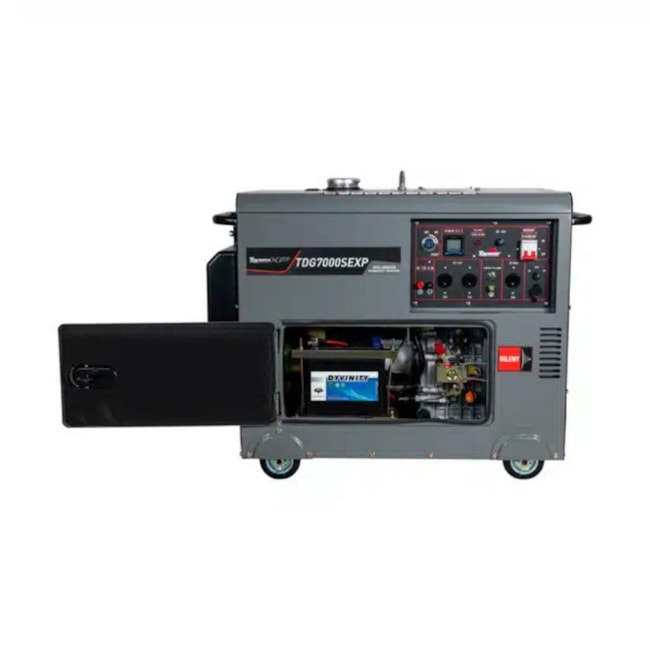 Gerador Diesel 5.5/6.0 KVA Monofásico 110/220V 4T Partida Elétrica Cabinado TDG7000SEXP TOYAMA-33d3e164-2a5e-4c6b-b18b-7b2eb9c50d73