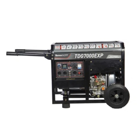 Gerador Diesel 5.5/6.0 KVA Monofásico 110/220V 4T Partida Elétrica/Manual TDG7000SEXP TOYAMA-70e1ebc8-977e-4f87-9d70-eabcce10e06d