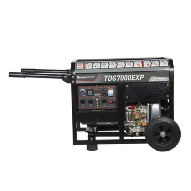 Gerador Diesel 5.5/6.0 KVA Monofásico 110/220V 4T Partida Elétrica/Manual TDG7000SEXP TOYAMA-b26f2ead-43bf-4835-82e1-4509c6aec734